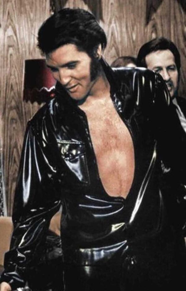 Black butterfly Elvis Mens Stage Costume Celebrity The King of Rocknroll Fancy Dress - Image 6