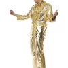 ELVIS PRESLEY LICENSED ICONIC GOLD ROCK'N'ROLL SUIT STAGE COSTUME - SHIRT, JACKET, TROUSERS - Image 2