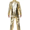 ELVIS PRESLEY LICENSED ICONIC GOLD ROCK'N'ROLL SUIT STAGE COSTUME - SHIRT, JACKET, TROUSERS - Image 5