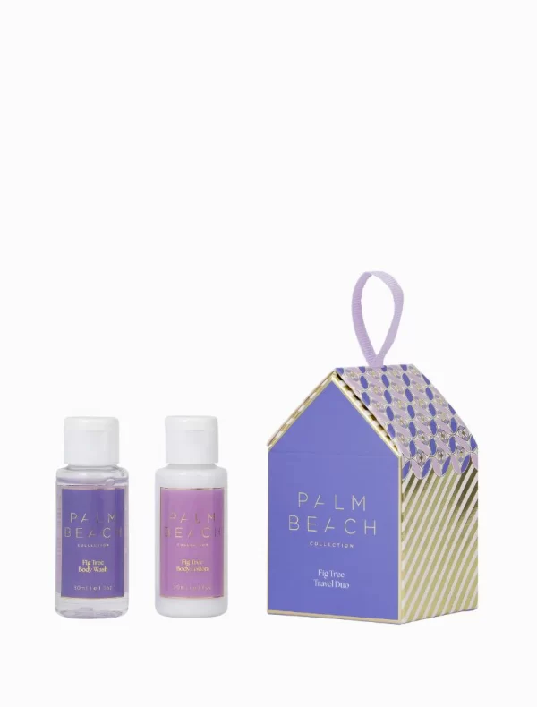 Palm Beach Gingerbread House Travel Duo Fig Tree Wash & Lotion Duo