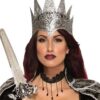 Dark Royalty Lace Queen Crown / Tiara Costume Accessory Adult