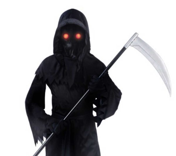 Glowing Phantom Halloween Costume Child Medium/Large - Image 2