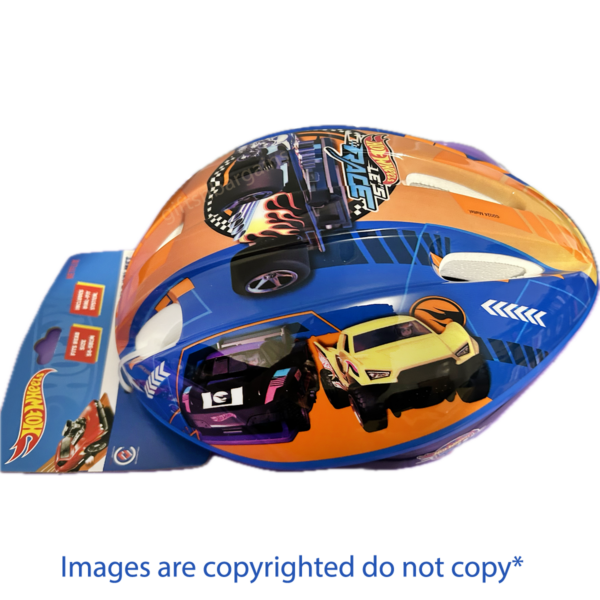 Hot Wheels Profile Kids Bicycle/Bike Helmet for Boys Licensed - Image 3