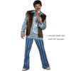 70s Hippie Rockstar Guy Sonny / Sunny Adult Woodstock Costume Top & Vest