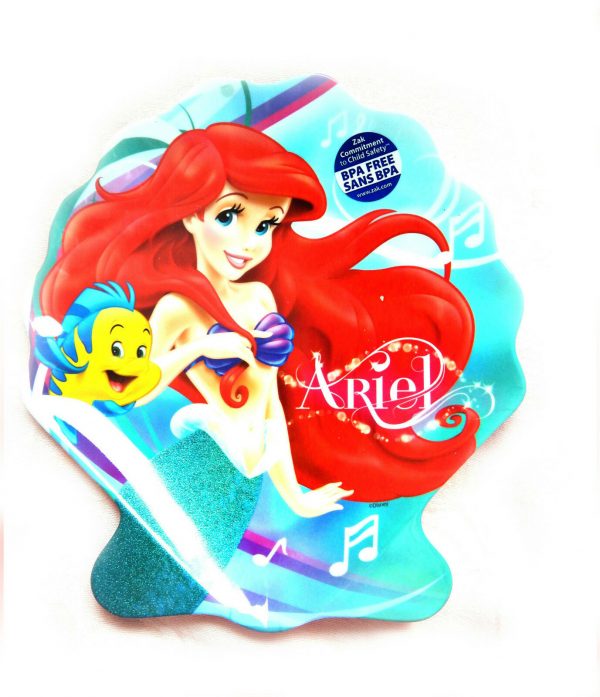 DISNEY FROZEN / ARIEL CHARACTER KIDS PLATE MELAMINE BPA FREE GIRLS BABY GIFT - Image 3