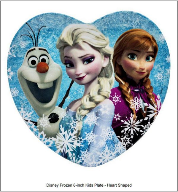 DISNEY FROZEN / ARIEL CHARACTER KIDS PLATE MELAMINE BPA FREE GIRLS BABY GIFT - Image 4