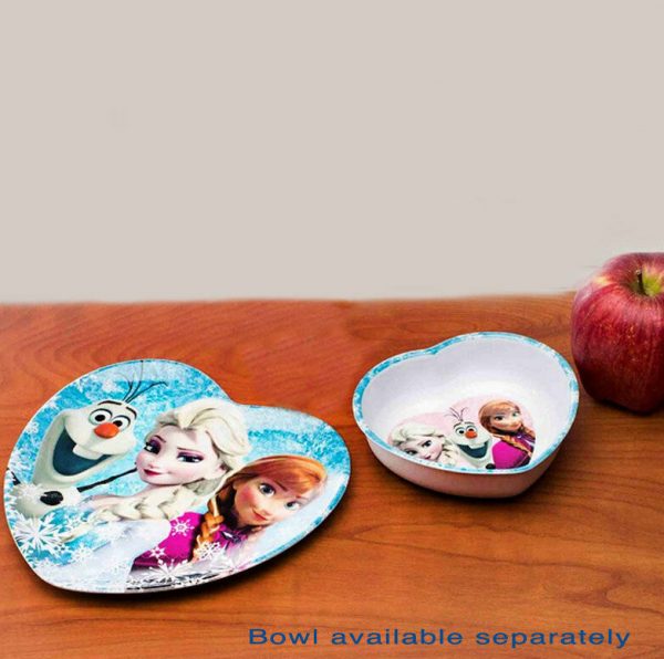 DISNEY FROZEN / ARIEL CHARACTER KIDS PLATE MELAMINE BPA FREE GIRLS BABY GIFT - Image 5