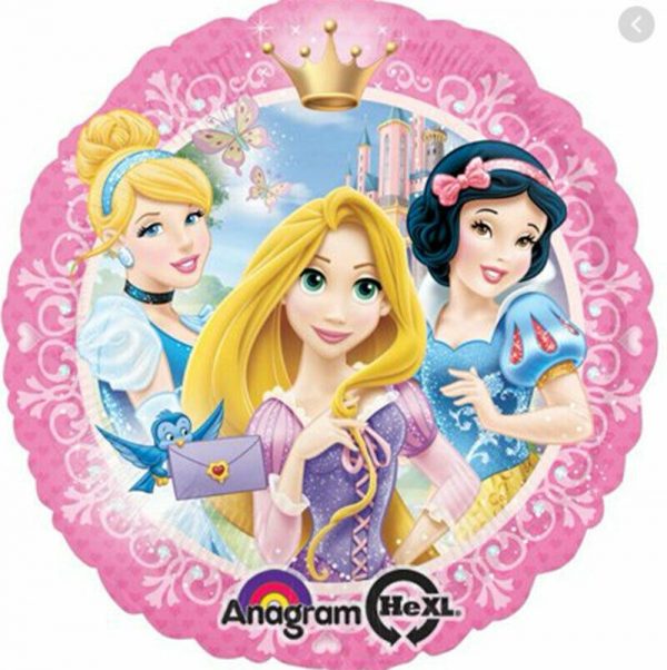 Disney Princess Helium Balloon Birthday Party Supplies 17" Pink Amscan Licensed