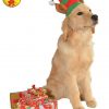 Elf Pet Costume Pup Dog Festive Green Santa's Helper Christmas Fancy Dress