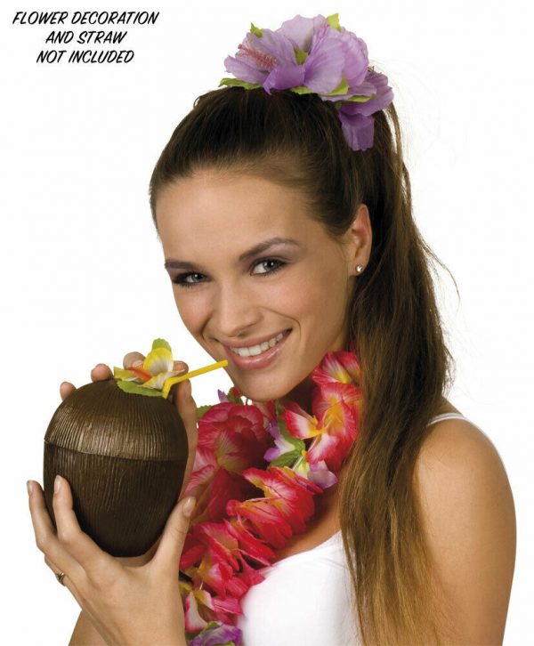 Hawaiian Party Island Luau Tropical Fruit Coconut Pineapple Summer Table Prop - Image 3
