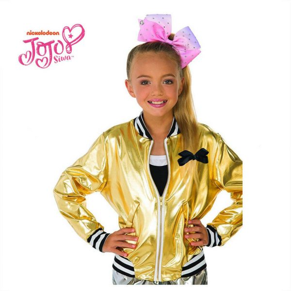 Licensed JoJo Siwa Large Rhinestone Bow Girl Hair Yellow Pink Teal Accessory