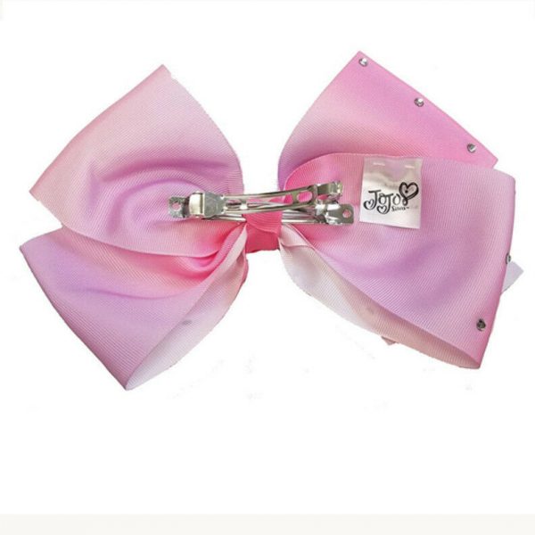 Licensed JoJo Siwa Large Rhinestone Bow Girl Hair Yellow Pink Teal Accessory - Image 9