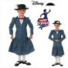 Mary Poppins Costume Girl English Nanny Victorian Maid Hat Fancy Dress Book Week