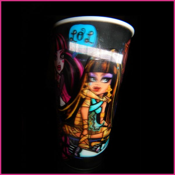 Monster High Scarylicious 3D Zaks BPA Free Lenticular Cup Girls Sippy Tumbler - Image 4