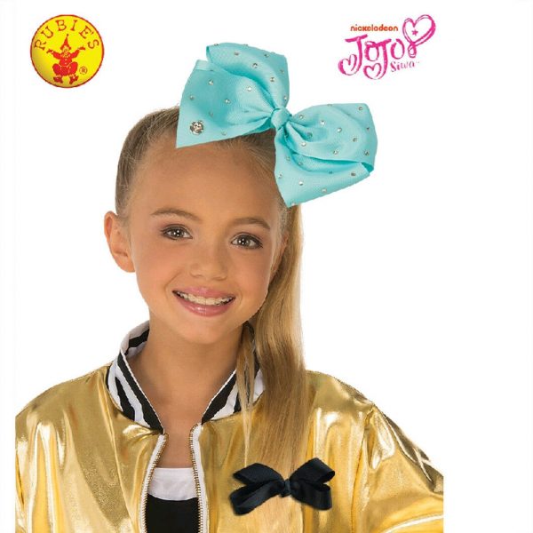 Licensed JoJo Siwa Large Rhinestone Bow Girl Hair Yellow Pink Teal Accessory - Image 10