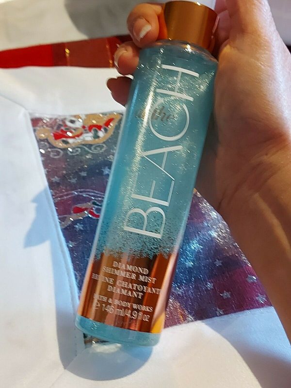 Bath & Body Works Shimmer Fragrance Scent Mist 146ML At The Beach Women's Summer - Image 4