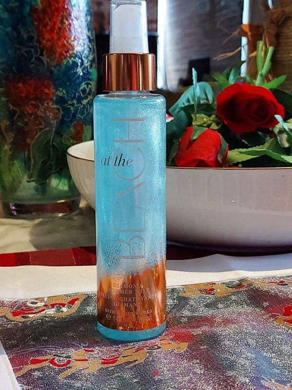 Bath & Body Works Shimmer Fragrance Scent Mist 146ML At The Beach Women's Summer