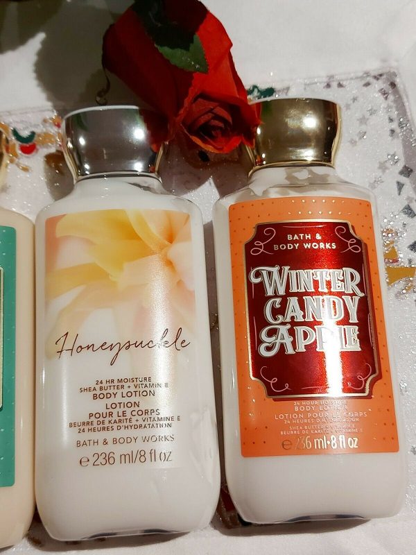 Bath & Body Works Winter Candy Apple Lotion Women's Gift Christmas 8 fl oz - Image 6