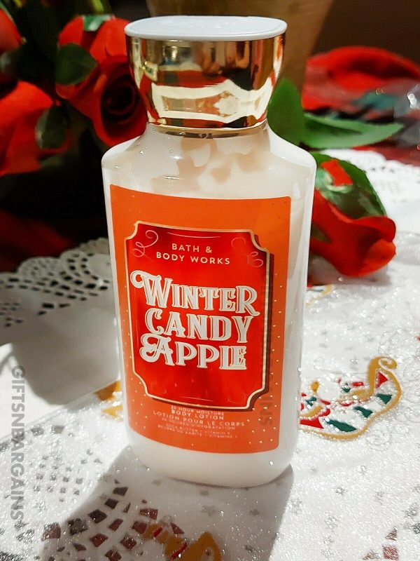 Bath & Body Works Winter Candy Apple Lotion Women's Gift Christmas 8 fl oz