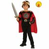 Boys Medieval Knight Costume Kids King Arthur Warrior Roman Child Book Week