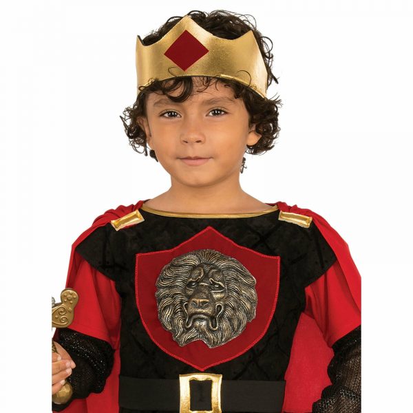 Boys Medieval Knight Costume Kids King Arthur Warrior Roman Child Book Week - Image 3