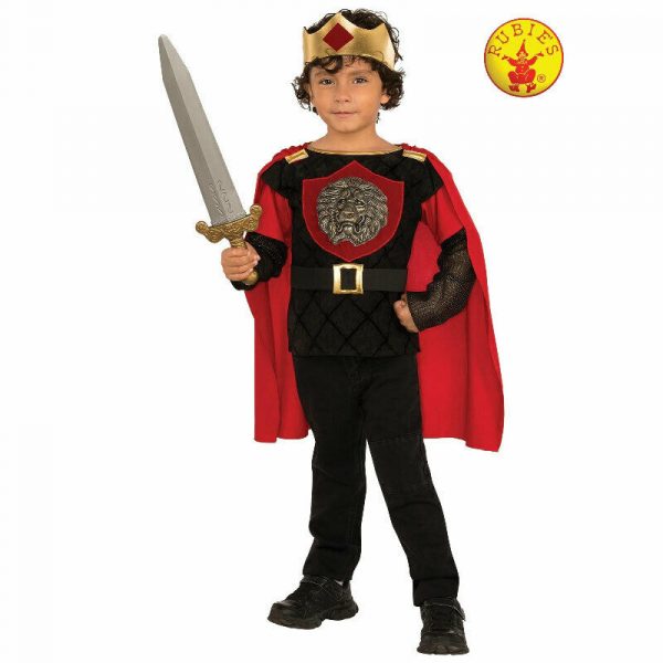 Boys Medieval Knight Costume Kids King Arthur Warrior Roman Child Book Week