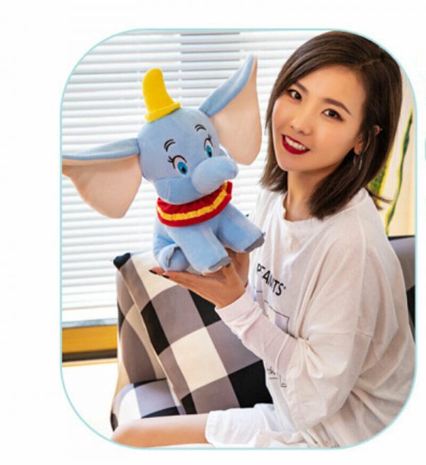 DUMBO FLYING ELEPHANT PLUSH TOY 25 CM CHILD TODDLER KID CHRISTMAS GIFT BOY GIRL - Image 7