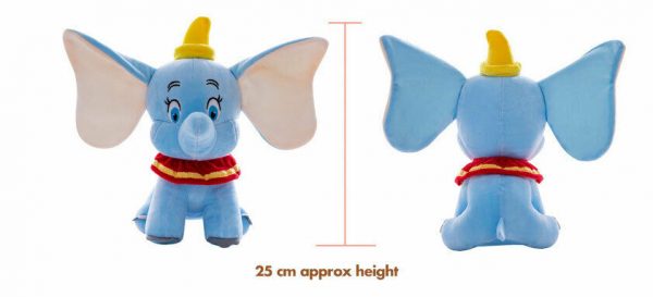 DUMBO FLYING ELEPHANT PLUSH TOY 25 CM CHILD TODDLER KID CHRISTMAS GIFT BOY GIRL - Image 8