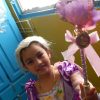 Disney RAPUNZEL Jewel Flashing light up flower wand TANGLED NWT Disney Store - Image 6