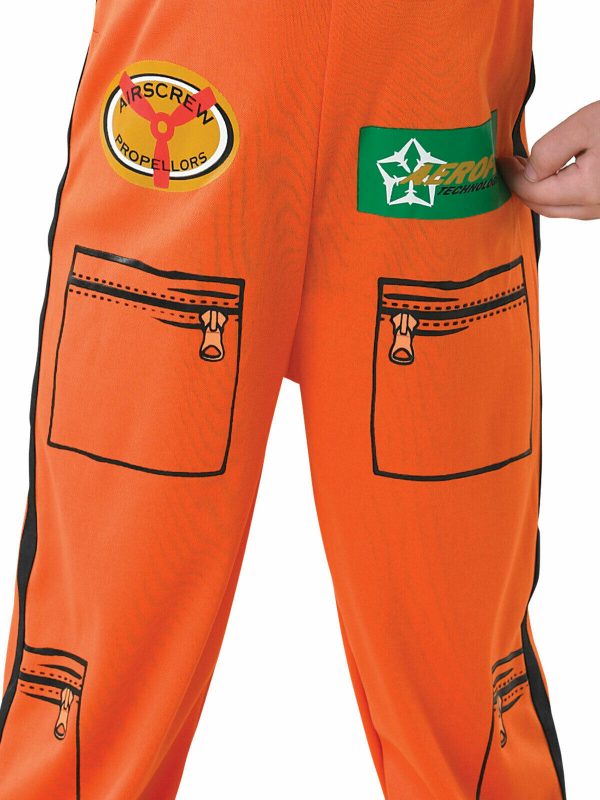 Dusty Crophopper Flight Suit Boys Kids Costume Disney Planes BookWeek S: Medium - Image 5