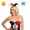 HarleyQuinn Costume Headband SuperHero Villain Joker Halloween Accessory Jester - Image 3