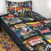 Licensed Star Wars Comics Quilt Cover Set SINGLE Bed Boys Doona Duvet Comforter - Image 3
