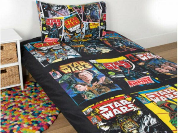 Licensed Star Wars Comics Quilt Cover Set SINGLE Bed Boys Doona Duvet Comforter - Image 3