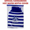 North Melbourne Kangaroos Official AFL Knitted Hot Water Bottle Cover Warmer