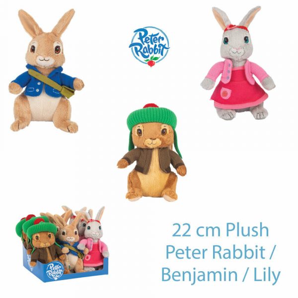 Peter Rabbit Lily Benjamin Bunny Plush Child Baby Easter Toy Gift Beatrix Potter
