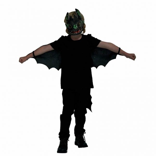 Toothless Nightfury Train Your Dragon Glow in the Dark Costume Accessory Kit Boy - Image 3