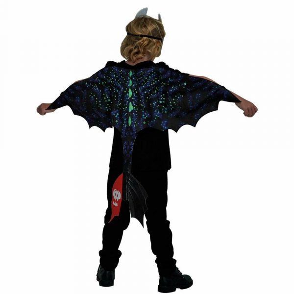 Toothless Nightfury Train Your Dragon Glow in the Dark Costume Accessory Kit Boy - Image 4
