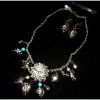 Valentine Women Gift Set Girl Jewellery Cupid Bow Arrow Heart Necklace Earrings - Image 4