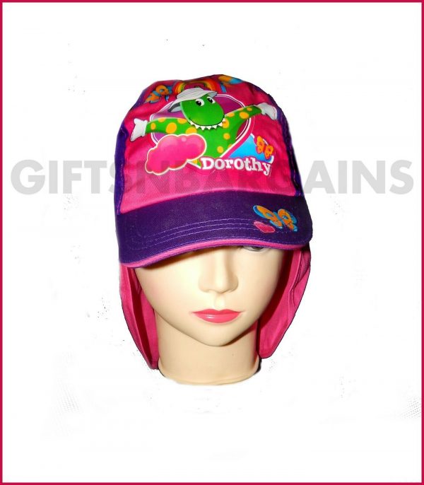 WIGGLES DOROTHY THE DINOSAUR PINK CHILD HAT LEGIONNAIRE STYLE CAP 4-6 y GIRL - Image 3
