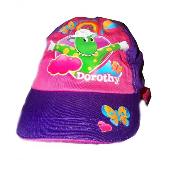 WIGGLES DOROTHY THE DINOSAUR PINK CHILD HAT LEGIONNAIRE STYLE CAP 4-6 y GIRL - Image 5