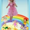 WILLOW Pink Fairy Doll 35cm Elka Girls Toy Embroidered Dress Child Toddler Gift - Image 3