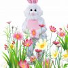 White Bunny Rabbit Mascot Adult Easter Fancy Dress Costume Men Jumpsuit Onesize - Image 4