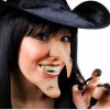 Witch Costume Accessory Set Black Hat Nose Pointy Chin Teeth Claws Halloween - Image 3