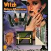 Witch Make-Up Kit Nose Facepaint Blood Nails Scarwax Halloween Costume Accessory - Image 3
