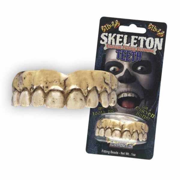 Billy Bob Custom Fit Costume Skeleton teeth halloween zombie Thermal Beads adult
