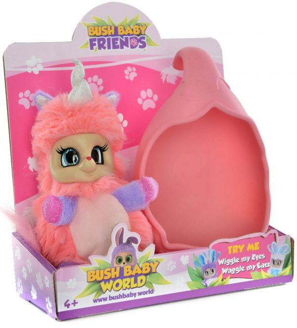 Bush Baby World Friends Ula Unicorn Soft Toy Plush Playset Sleepy Pod Girl Gift - Image 4