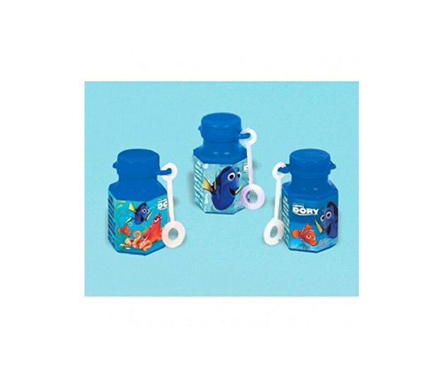 Disney Finding Dory Birthday Party Favours 12 Mini Bubble Bottles & Wands Kids - Image 5
