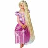 Disney Princess Rapunzel Glow in Dark Wig Long Blonde Hair Girl Child Licensed