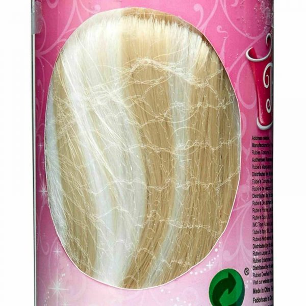Disney Princess Rapunzel Glow in Dark Wig Long Blonde Hair Girl Child Licensed - Image 3