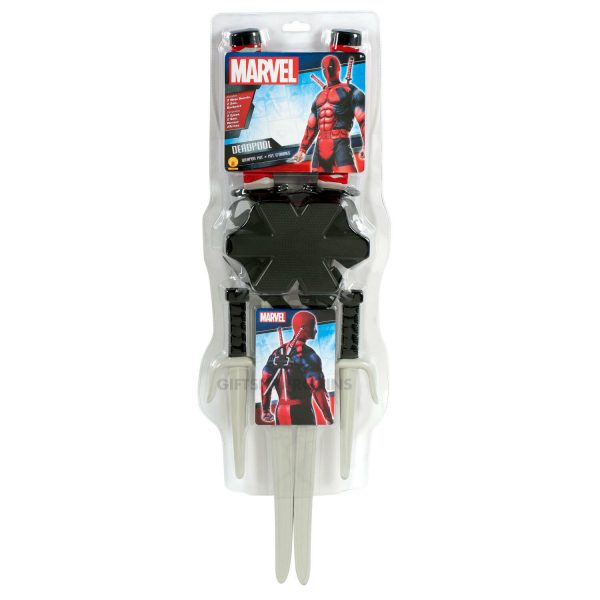 Grand Heritage Deadpool Men Costume Collectors Stage Book Week Superhero Weapons - Image 3